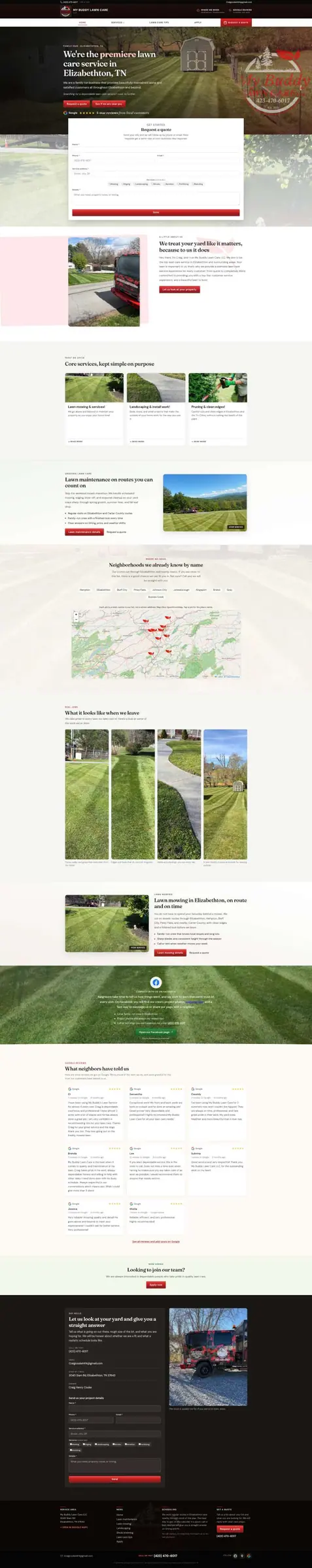Preview of My Buddy Lawn Care